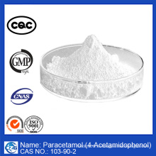 99% чистота кристаллического порошка Парацетамол (4-ацетамидофенол)